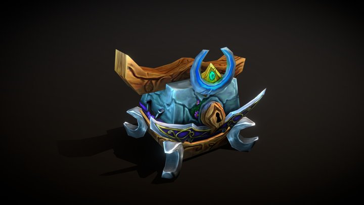 Noack_Viviane_GameArtF_Warchest_Model 3D Model