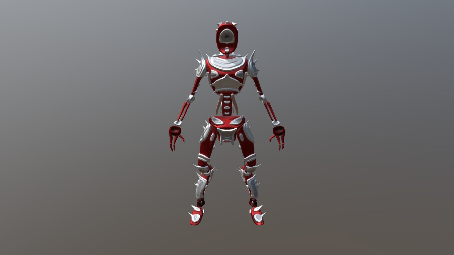 Robot with armor
