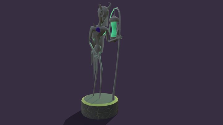 Wisp of Death 3D Model