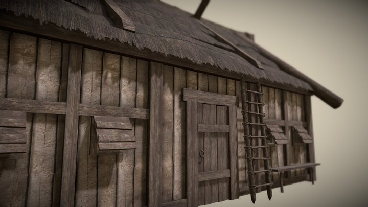 medieval house 3D Model