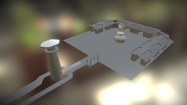 Cenário Fantasia 3D Model