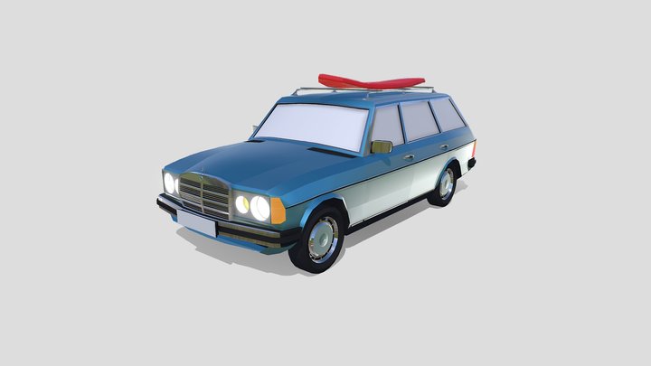 Mercedes Benz 1980 3D Model