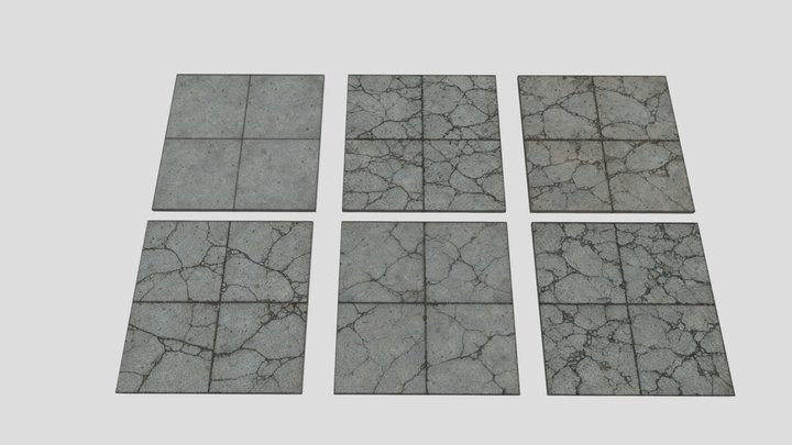 Simple Sidewalk Tiles – Modèle 3D gratuit STL