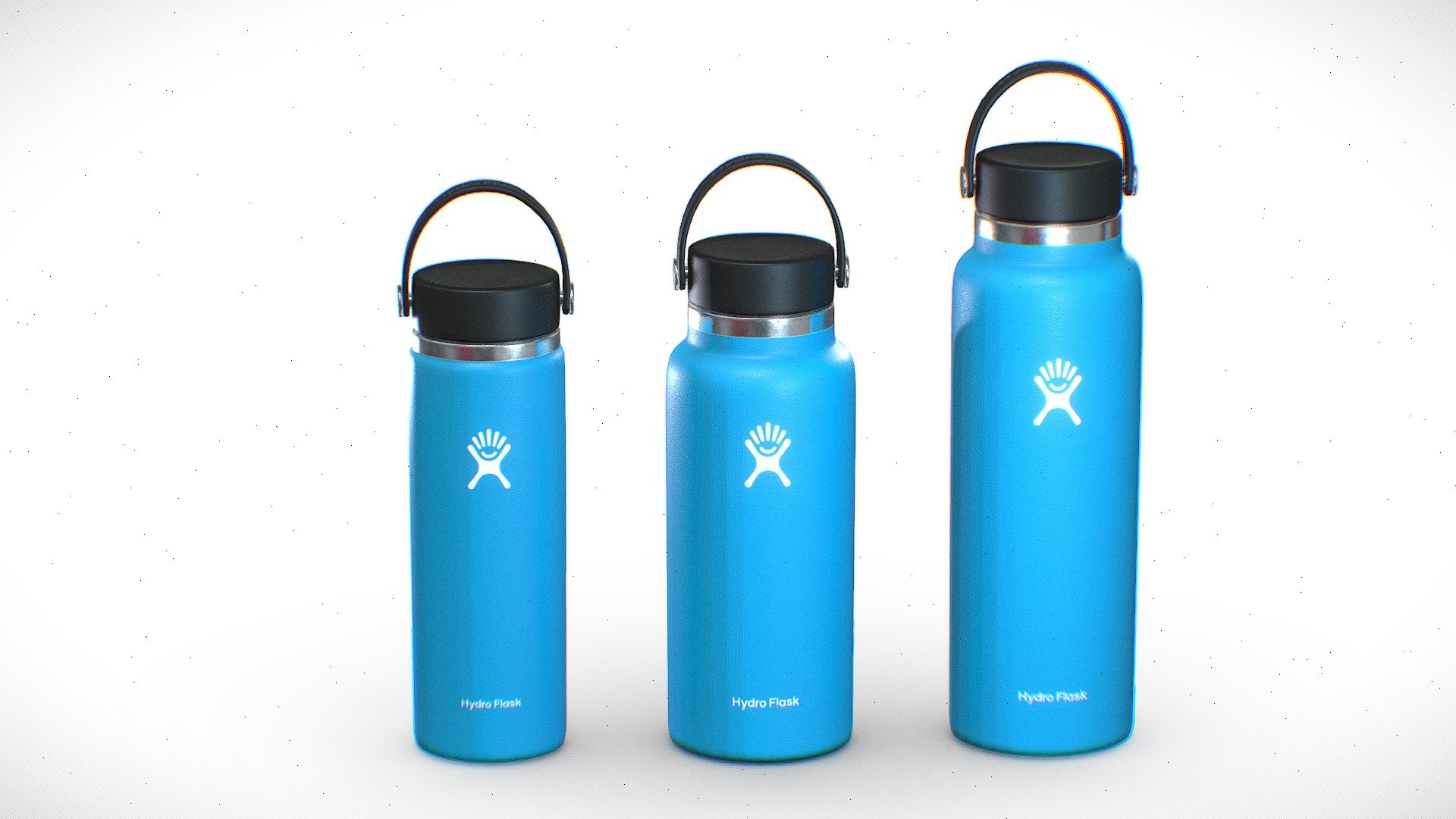 3D model 32 oz Wide Mouth Hydro Flask VR / AR / low-poly