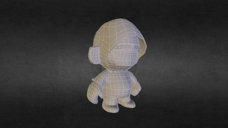 Monkey Cent 3D Model