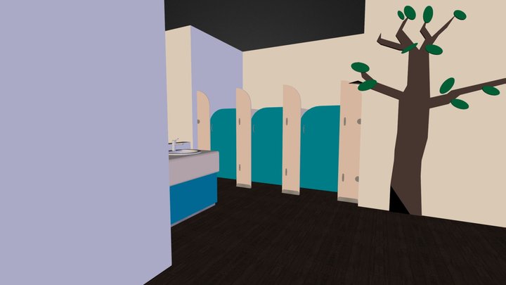 Sydney™ > Pre-School Cubicles 3D Model