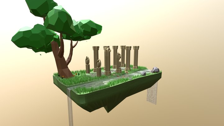 Island 2.0 3D Model