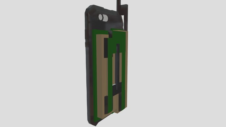 Phone Bomb 3D Model
