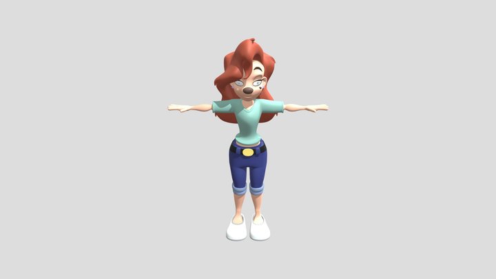 Roxanne 3D Model