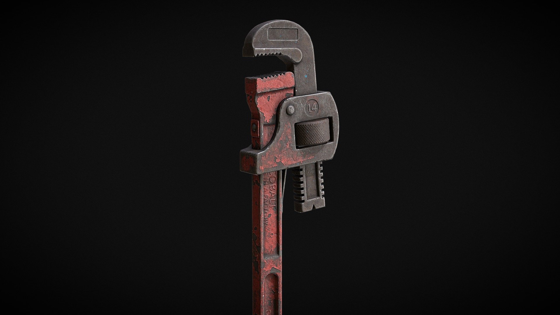 Pipe Wrench - Rust! - 3D model by ThomasButters [48a74f7] - Sketchfab