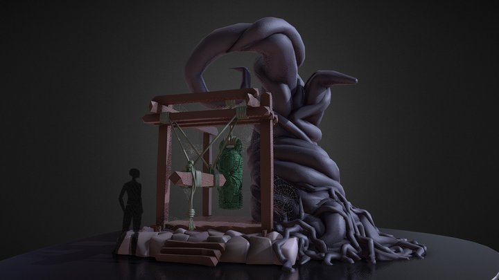 The Shogunate - Tsurigane - Hanging Bell 3D Model