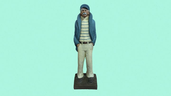 Ancient sailor 3D Model