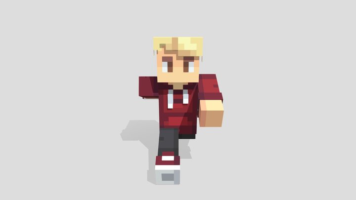 Miksic16's Skin, Pose 3 3D Model
