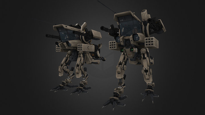 Battle Suit 3D Model