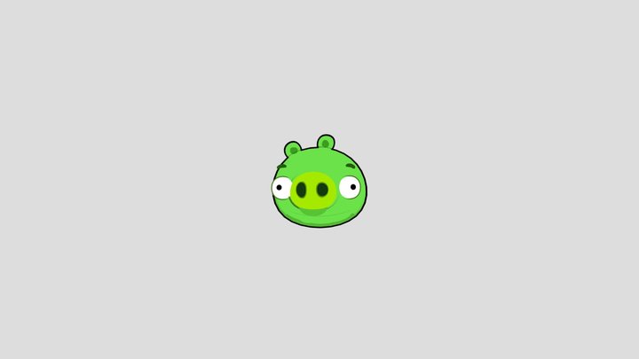 Minion Pig (Angry Birds) 3D Model