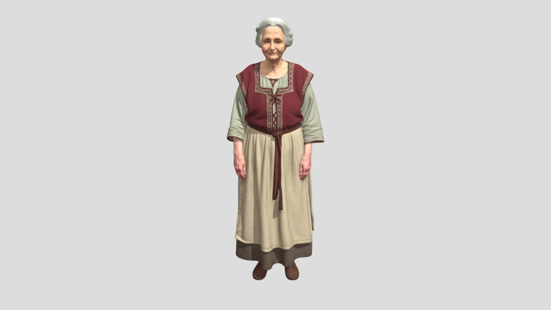 The Timeworn Matron - 3D model by Azura_SQ [48ad956] - Sketchfab