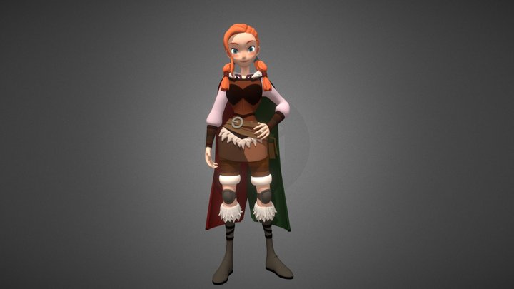 Kayla 3D Model