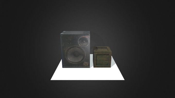 Speaker_Scene 3D Model