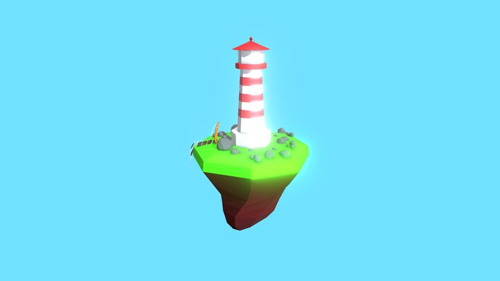 Light House 3D Model