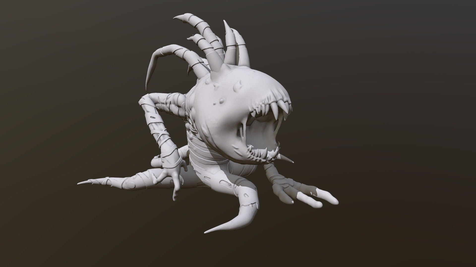 Sha Creature - 3D model by Michael Forrest (@saltyvape) [48af644 ...