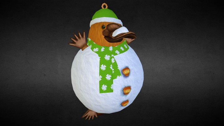 Platypus in Snowball II - UCAC4 3D Model