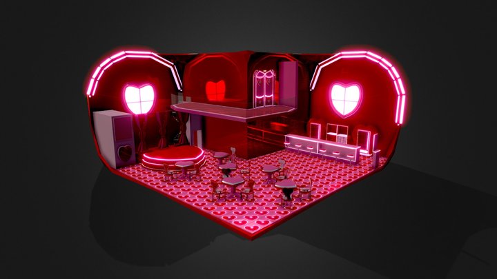 Love Hall 3D Model