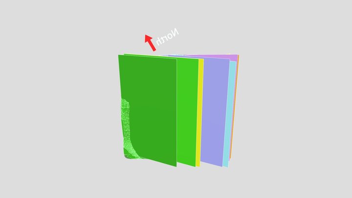 Monocline 3D Model