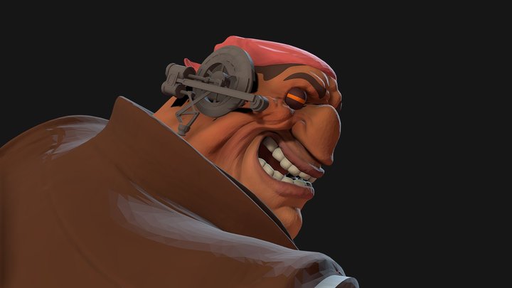 John Silver [Treasure Planet] 3D Model