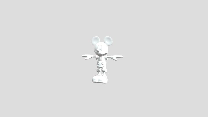 KH CoM Mickey 3D Model