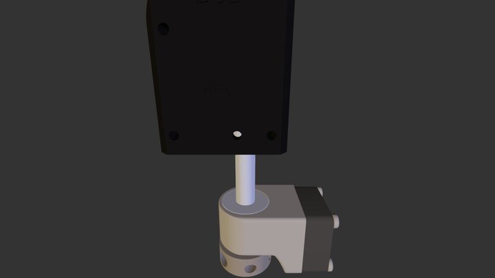 Hpx1- Single Extruder with Hotend 3D Model