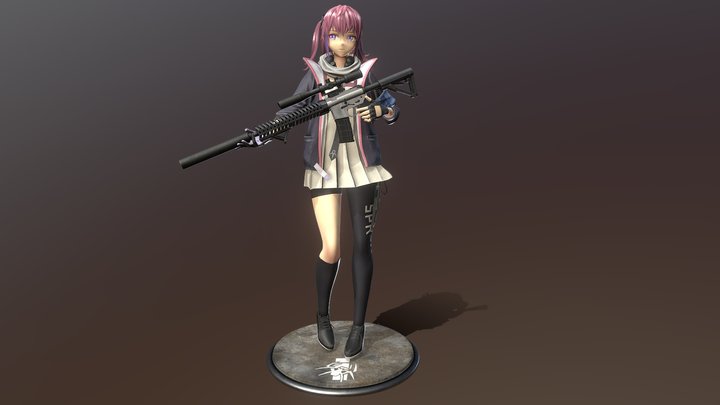 ST AR-15 3D Model