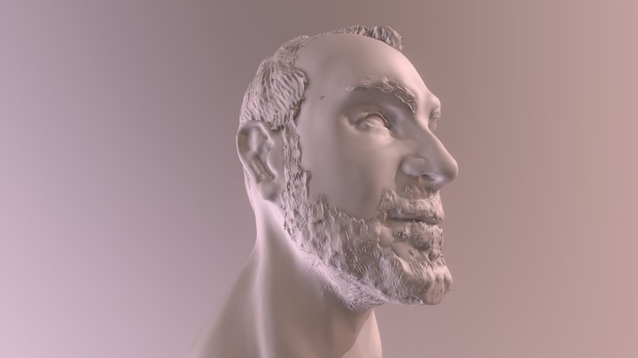 Head sculpture 3D Model