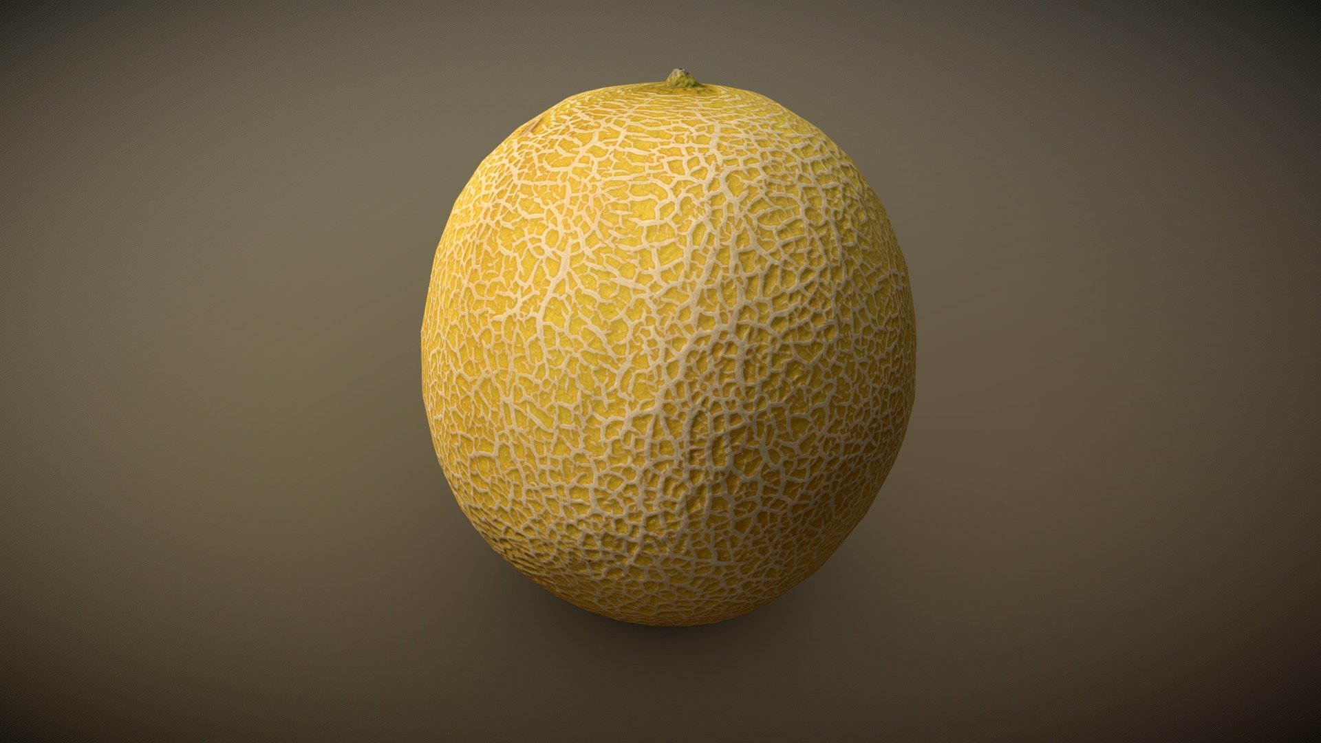 Galia Melon - Download Free 3D model by blenderbirb [48b2ce1] - Sketchfab