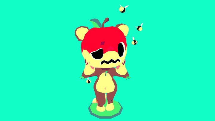 Honeycrisp 3D Model
