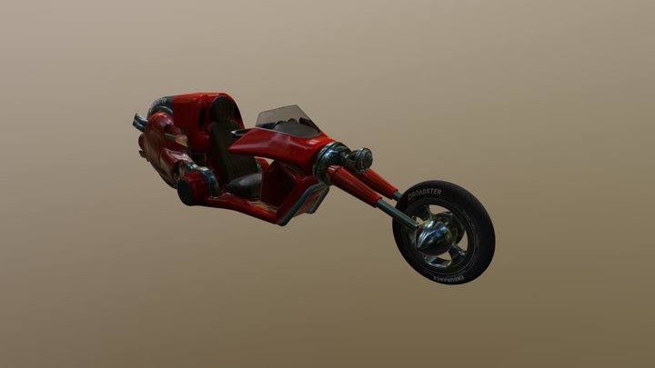 The Roach Bike 3D Model