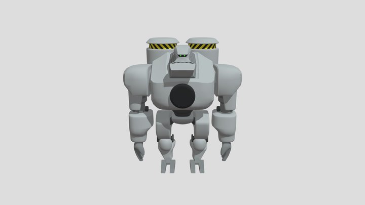 Rod Robot 3D Model