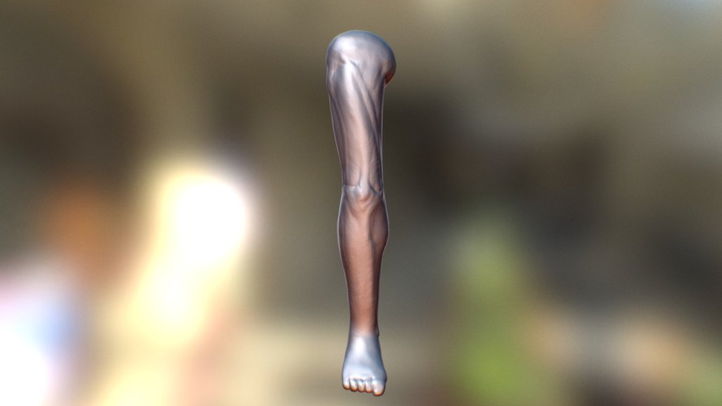 SculptJanuary#9 Leg