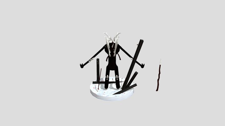 Grimm Wendigo (Project) 3D Model