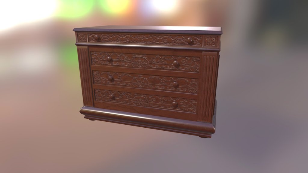Victorian Dresser Half Size