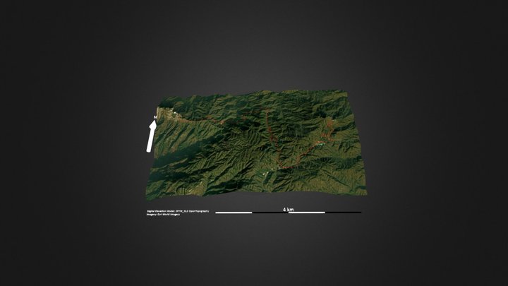 大老岭 – Free 3D Model STL