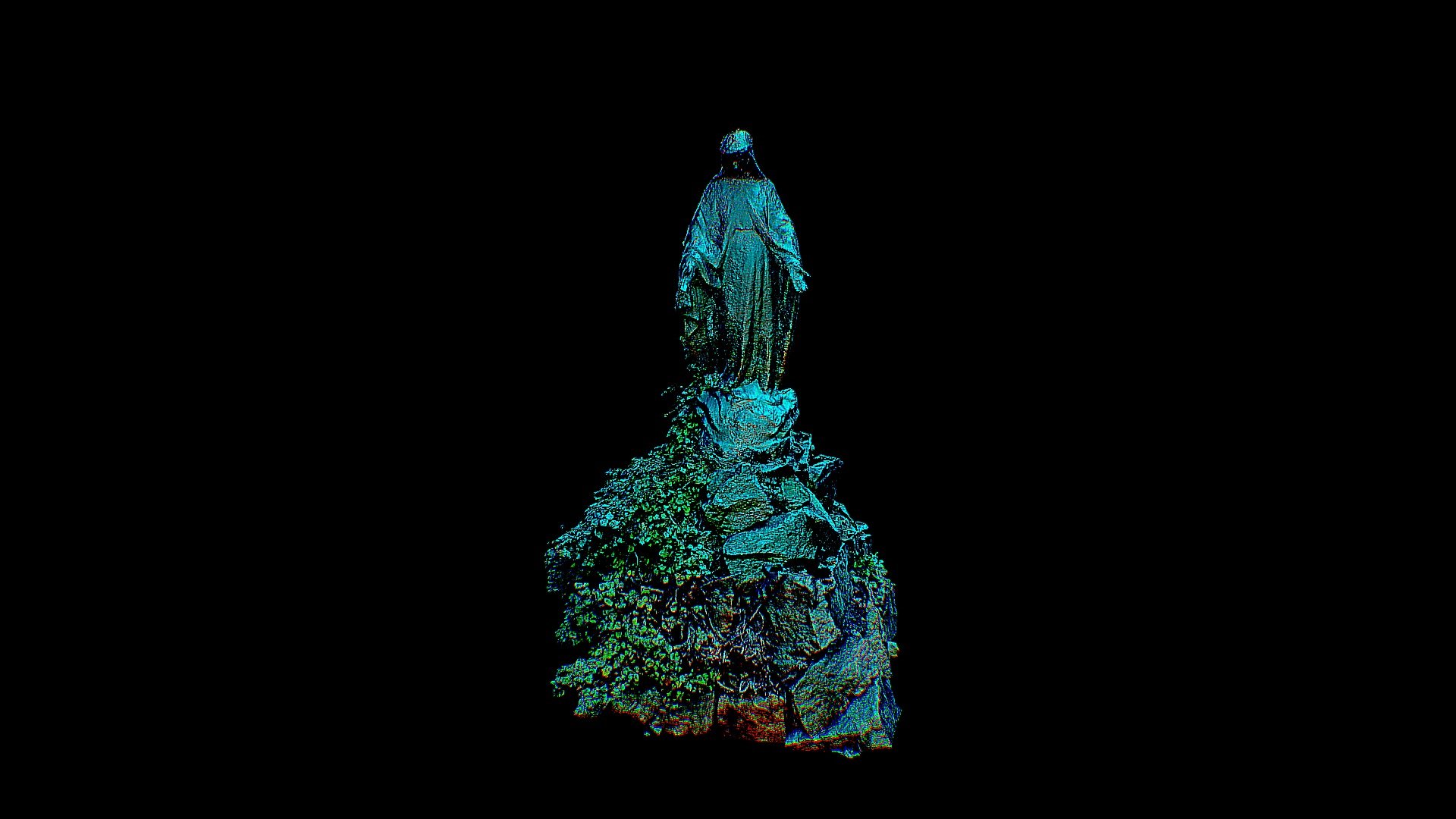 Estatua Virgen