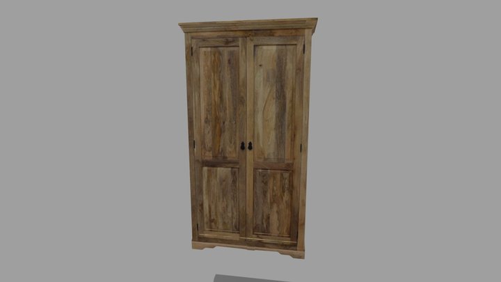 3D skříň ukázka 3D Model