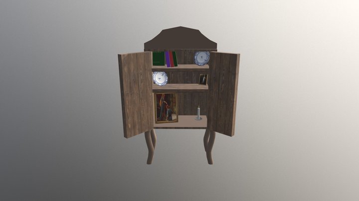 Curiosity Box 3D Model