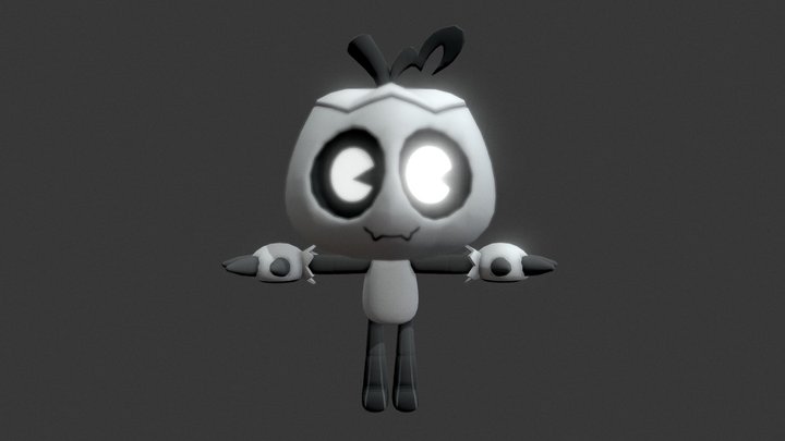 Vintage Gourdy - Dandy's World 3D Model