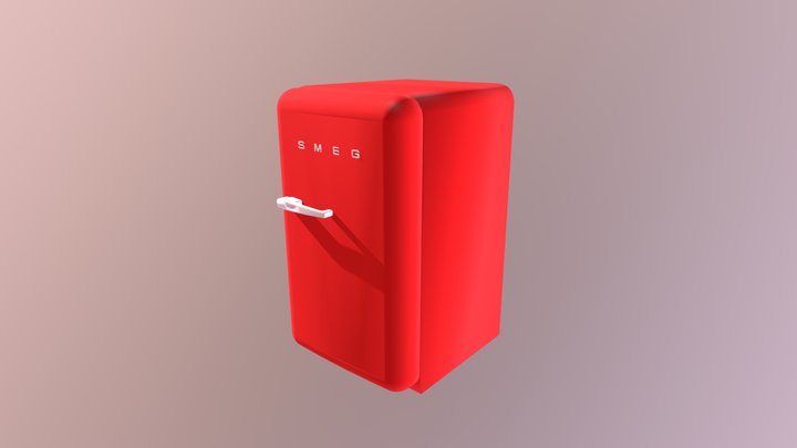 frigo ouverture 3D Model