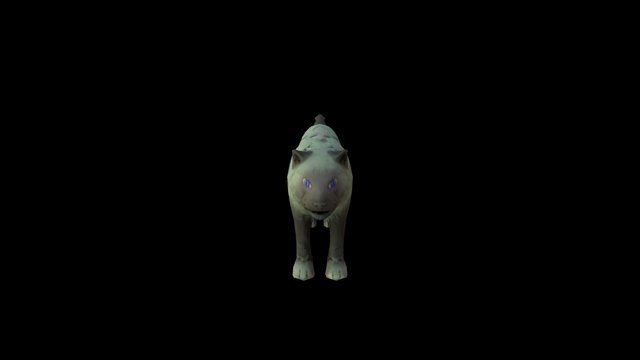 Warcraft Cat WIP 3D Model