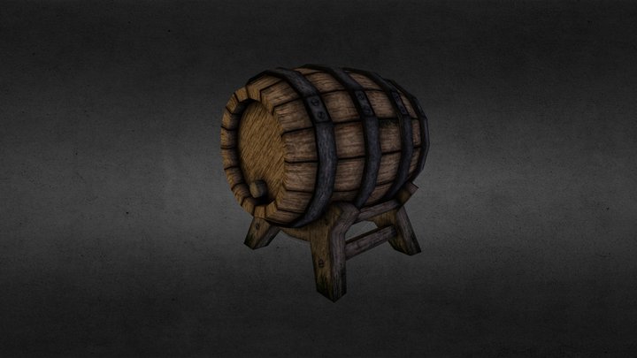 Barrel 3D Model
