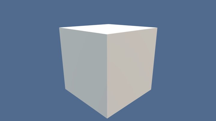 Cube 3D Model