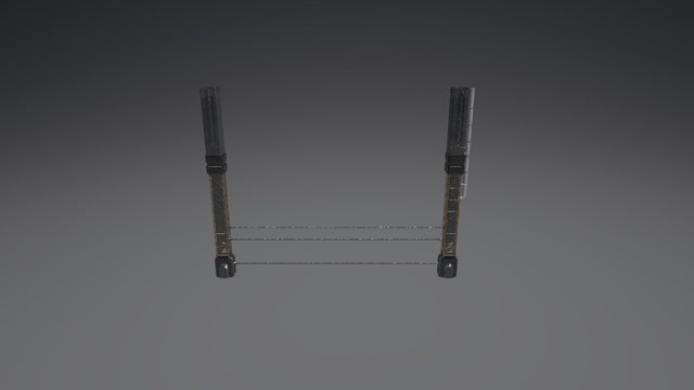 Sfm Columns 3D Model