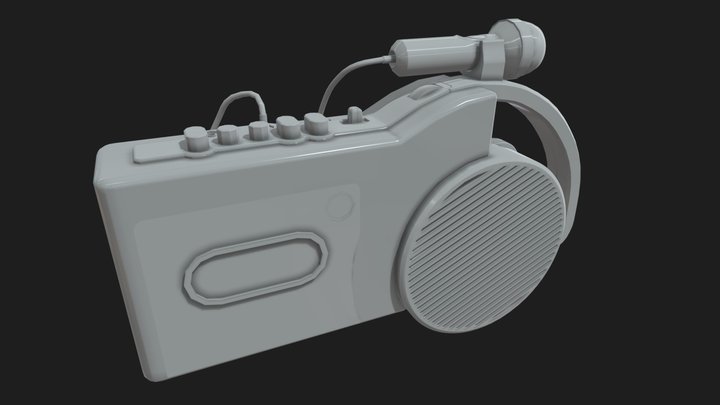 CFM Radio 3D Model